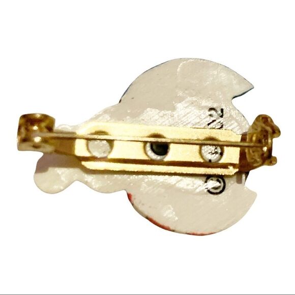 5 pair fun earrings-carrot-butterflies-easteregg-sheepdog-teddy bear-ladybug pin - Picture 7 of 9